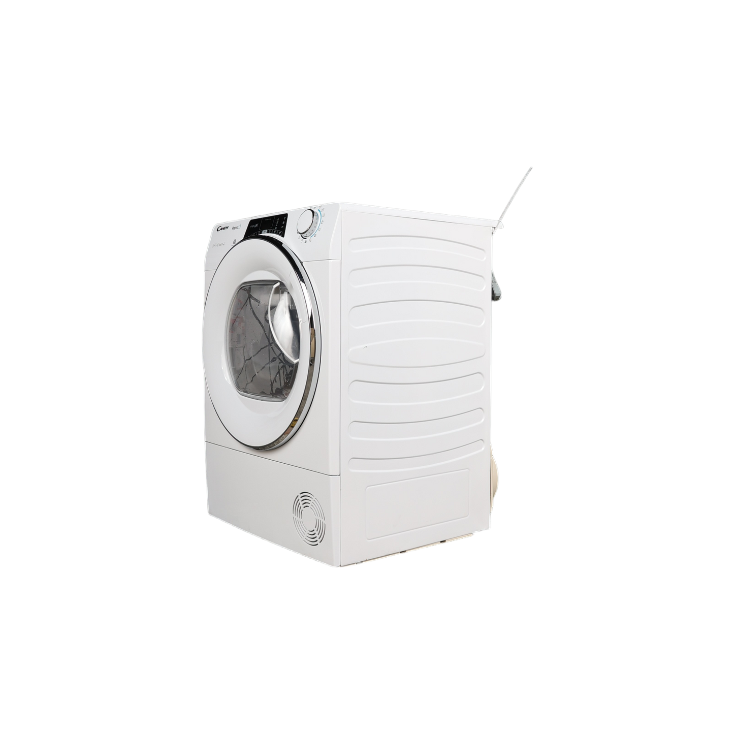 Seche-Linge Pompe À Chaleur 11 kg Reconditionné CANDY ROH11A2TCEX-S : vue du côté gauche
