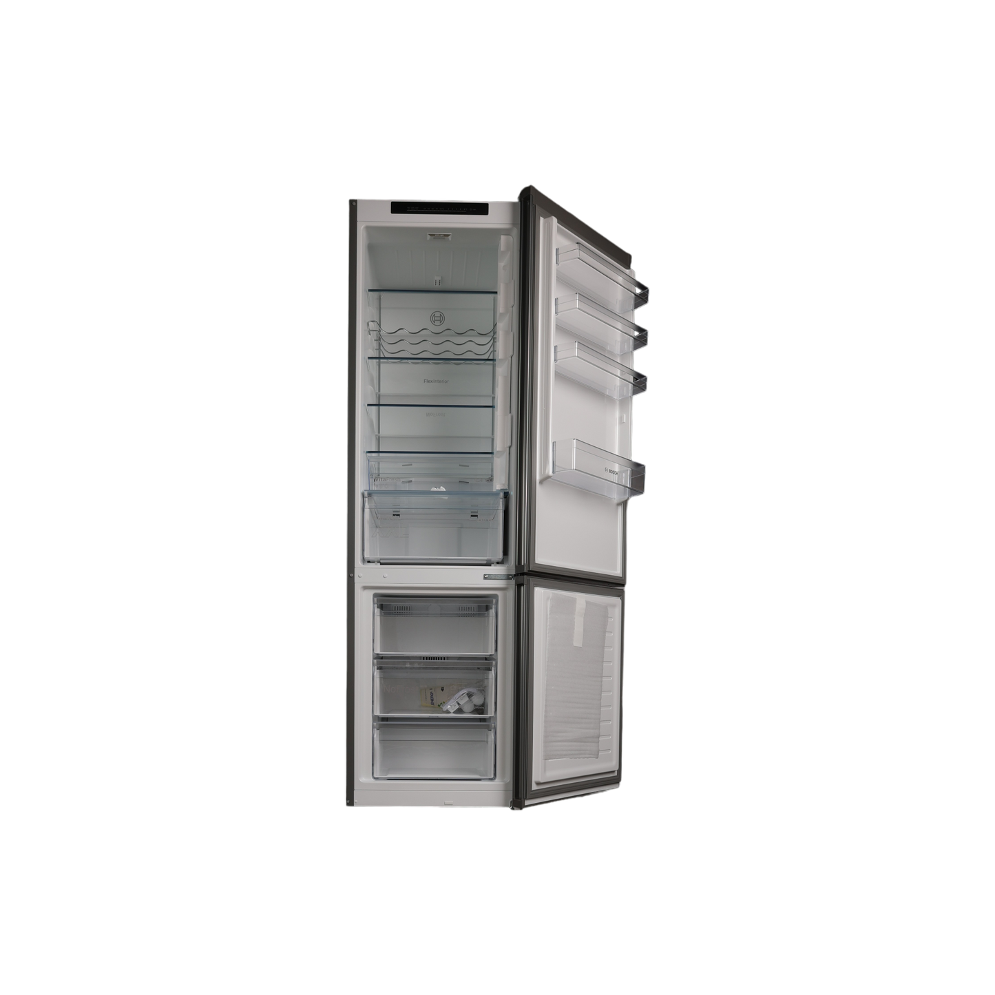 Réfrigérateur Avec Congélateur 363 L Reconditionné BOSCH KGN392LDF : vue de l'intérieur