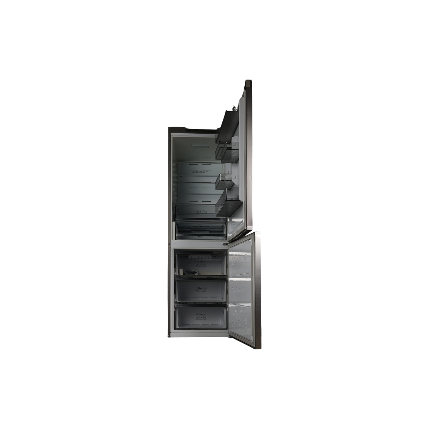 Réfrigérateur Avec Congélateur 332 L Reconditionné SAMSUNG RB33R8717S9 : vue de l'intérieur
