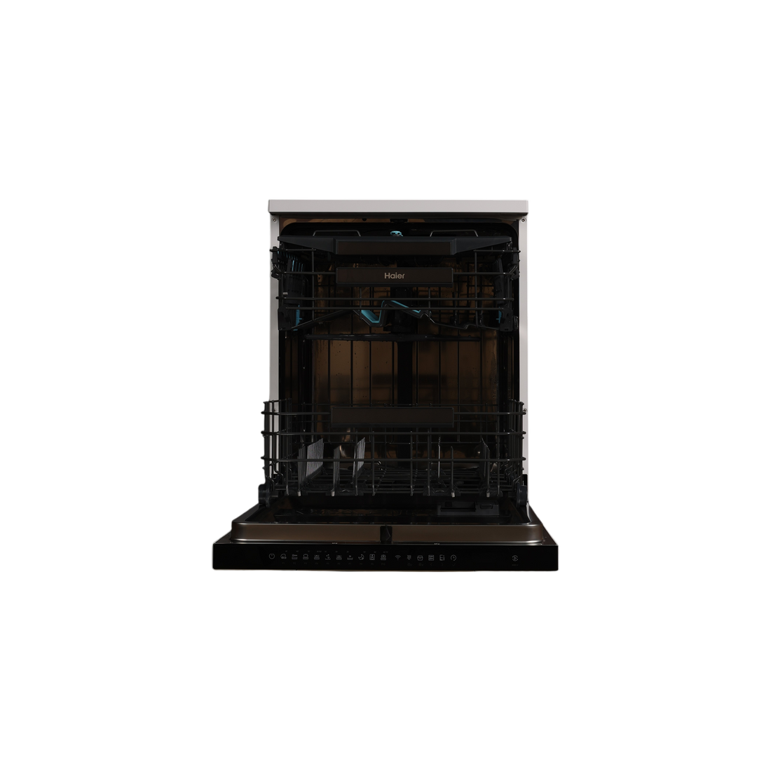 Lave-Vaisselle Pose Libre 14 Cvts Reconditionné HAIER XF 4A4M4PW : vue de l'intérieur