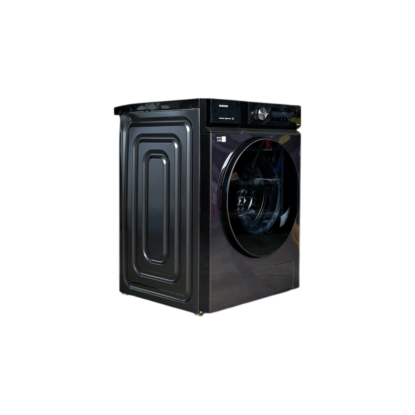 Lave-Linge Hublot 9 kg Reconditionné SAMSUNG WW90DB7U94GB : vue du côté gauche