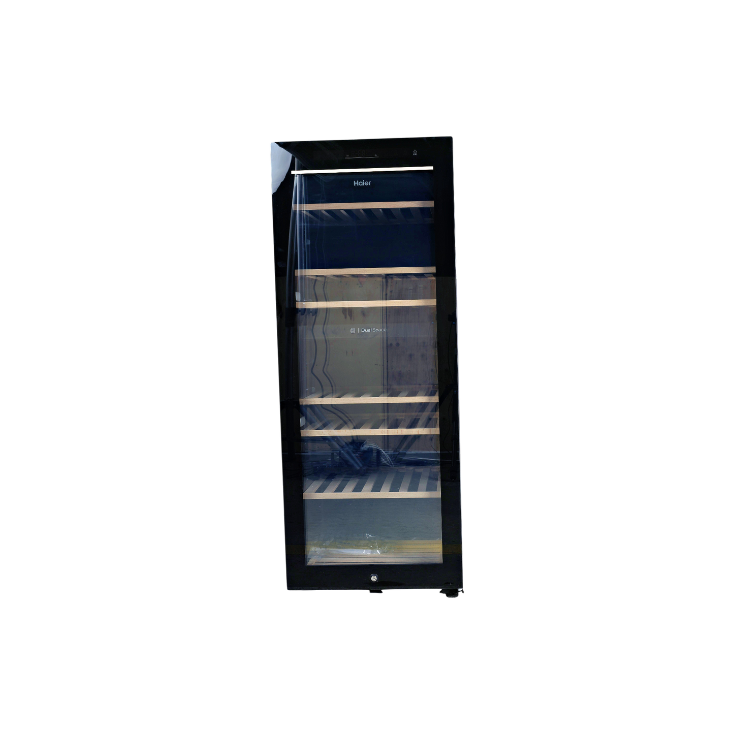 Cave À Vin Multi-Température 77 Bouteilles Reconditionné HAIER HWS77GDAU1 : vue de face