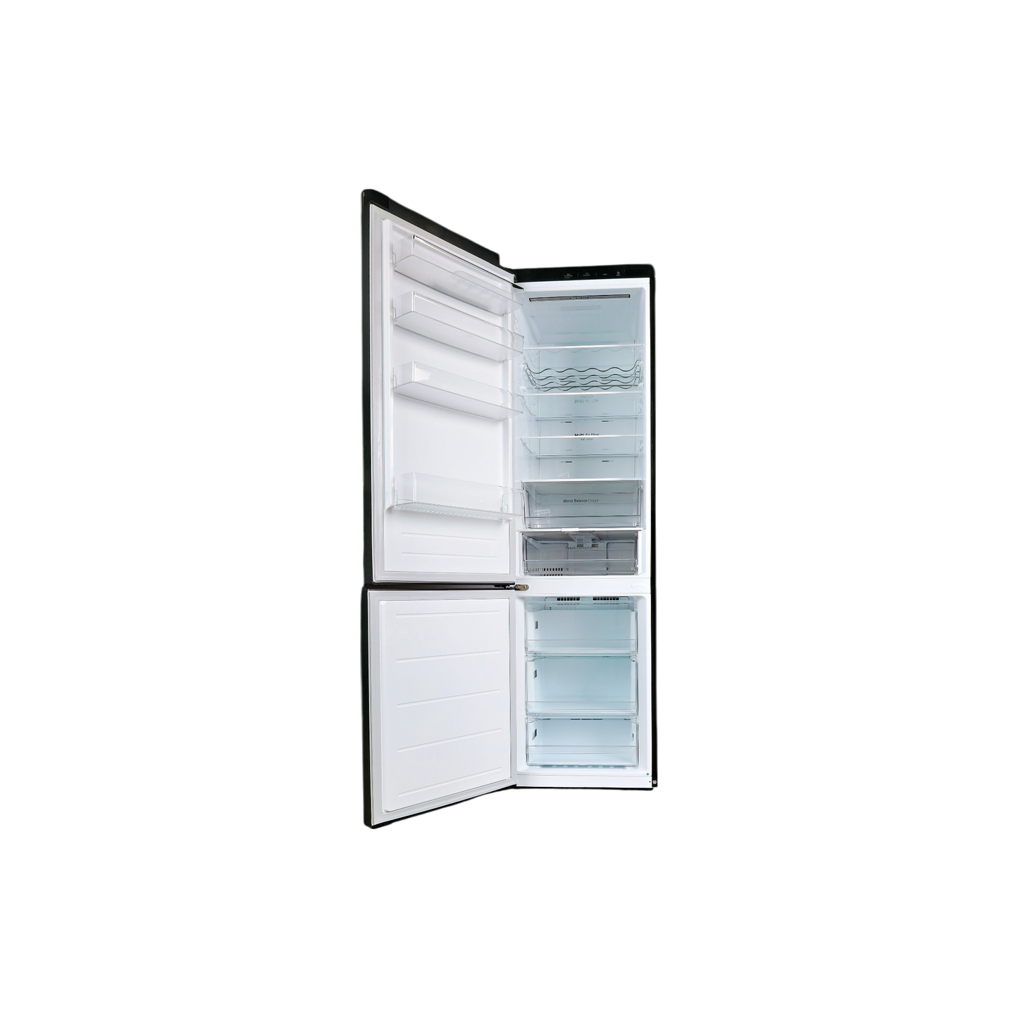 Réfrigérateur Avec Congélateur 387 L Reconditionné LG GBV3200DEP : vue de l'intérieur