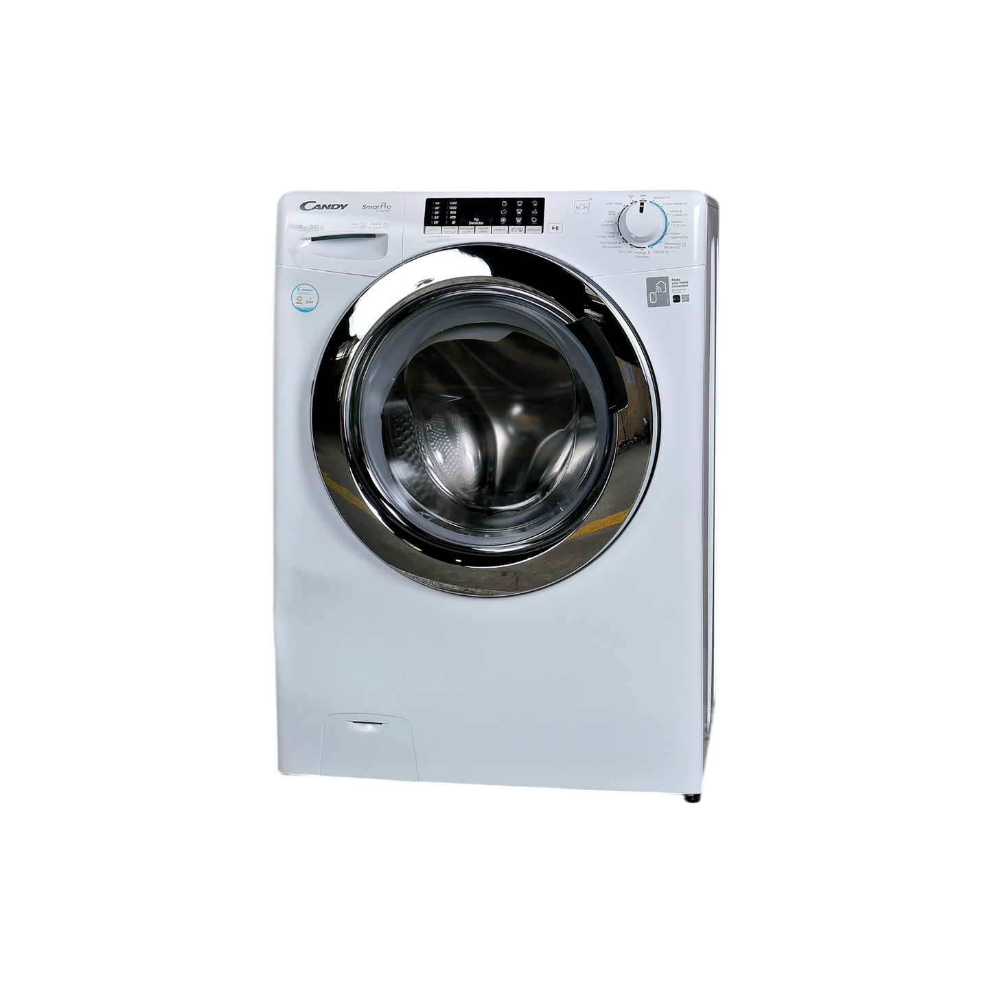Lave-Linge Hublot 10 kg Reconditionné CANDY CSO5106TWMC/1-S : vue de face