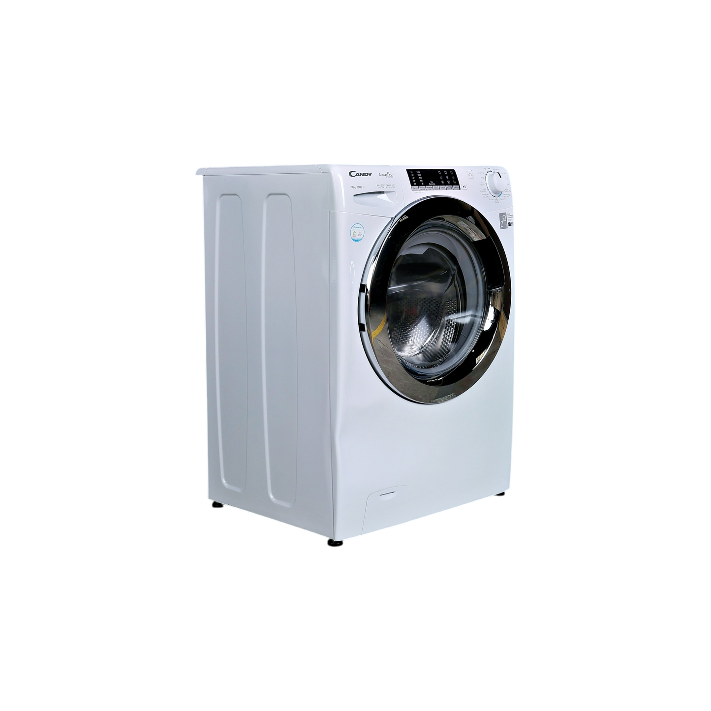 Lave-Linge Hublot 10 kg Reconditionné CANDY CSO5106TWMC/1-S : vue du côté gauche