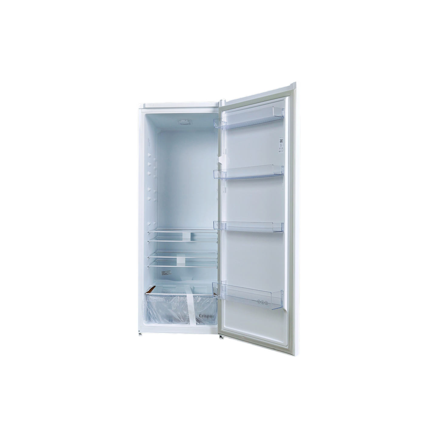 Réfrigérateur Une Porte 252 L Reconditionné BEKO RSSE265K40WN : vue de l'intérieur