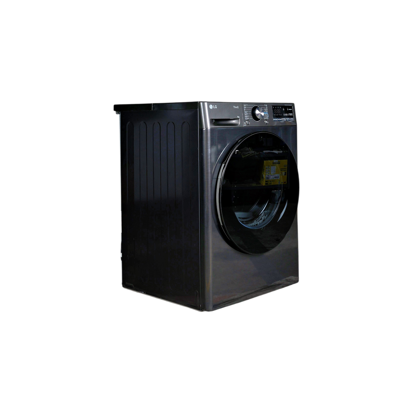 Seche-Linge Pompe À Chaleur 9 kg Reconditionné LG RH90V9ZVEN : vue du côté gauche