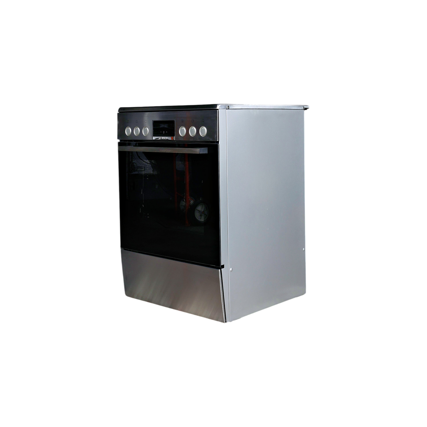 Cuisinière Vitrocéramique 66 L Reconditionné BOSCH HKR39C250 : vue du côté droit