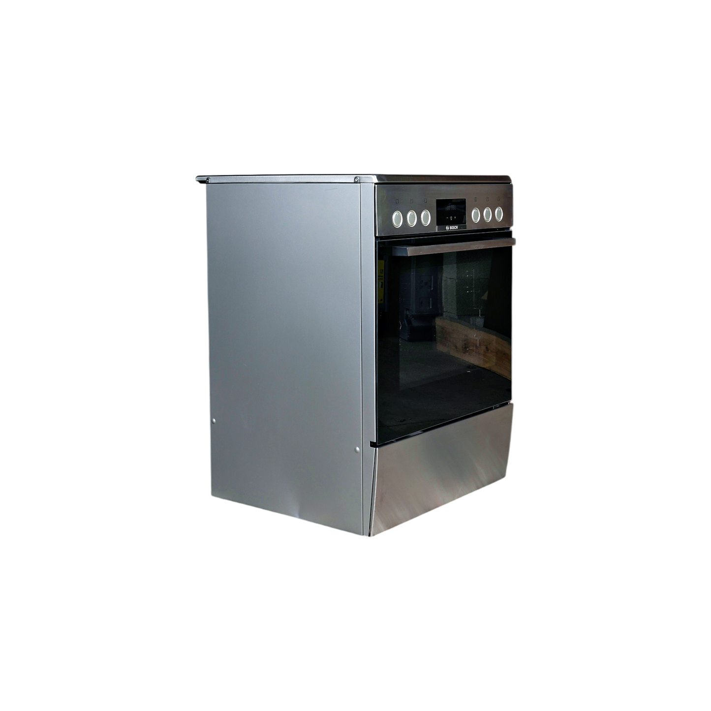 Cuisinière Vitrocéramique 66 L Reconditionné BOSCH HKR39C250 : vue du côté gauche
