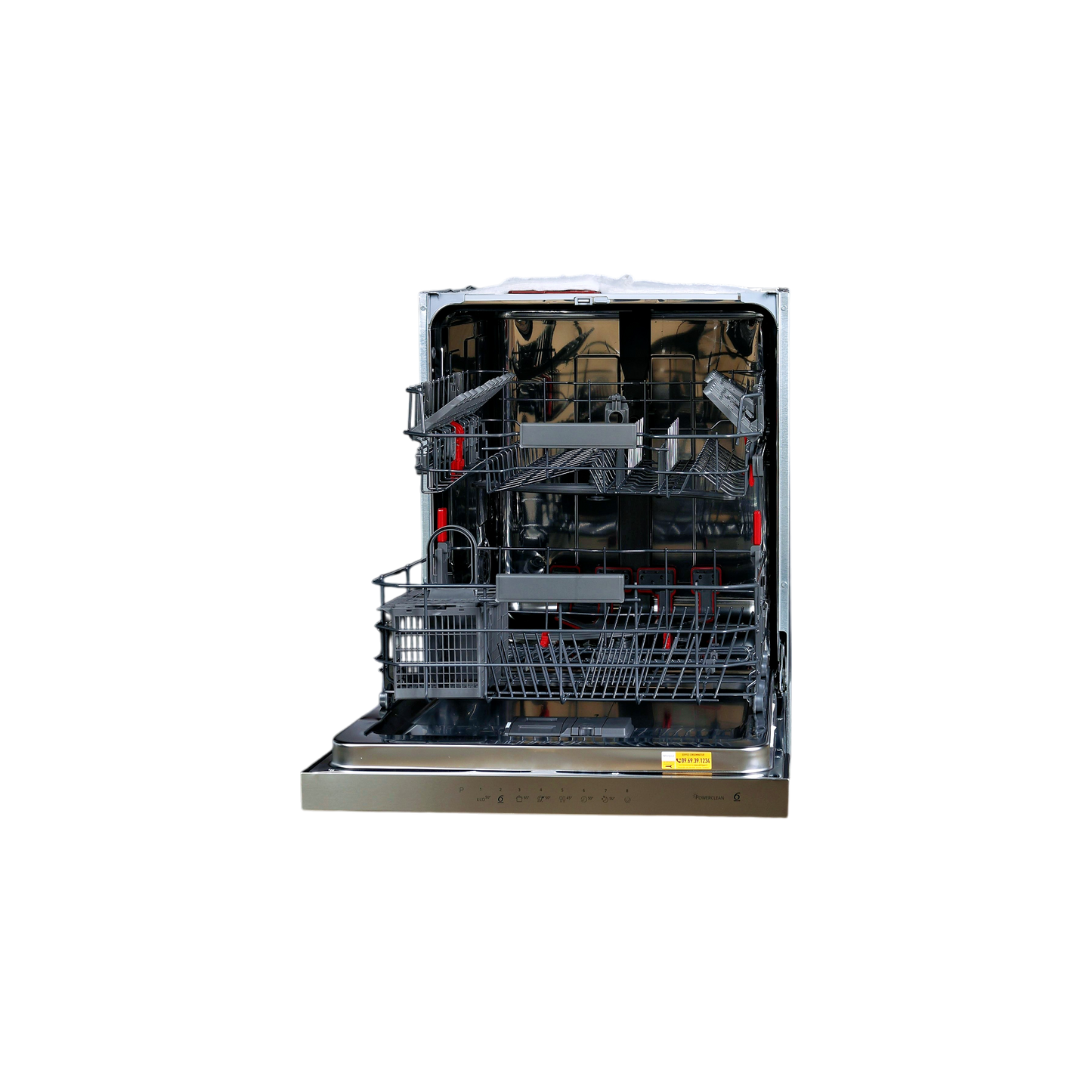 Lave-Vaisselle Encastrable 14 Cvts Reconditionné WHIRLPOOL WKBC3C34PX : vue de l'intérieur
