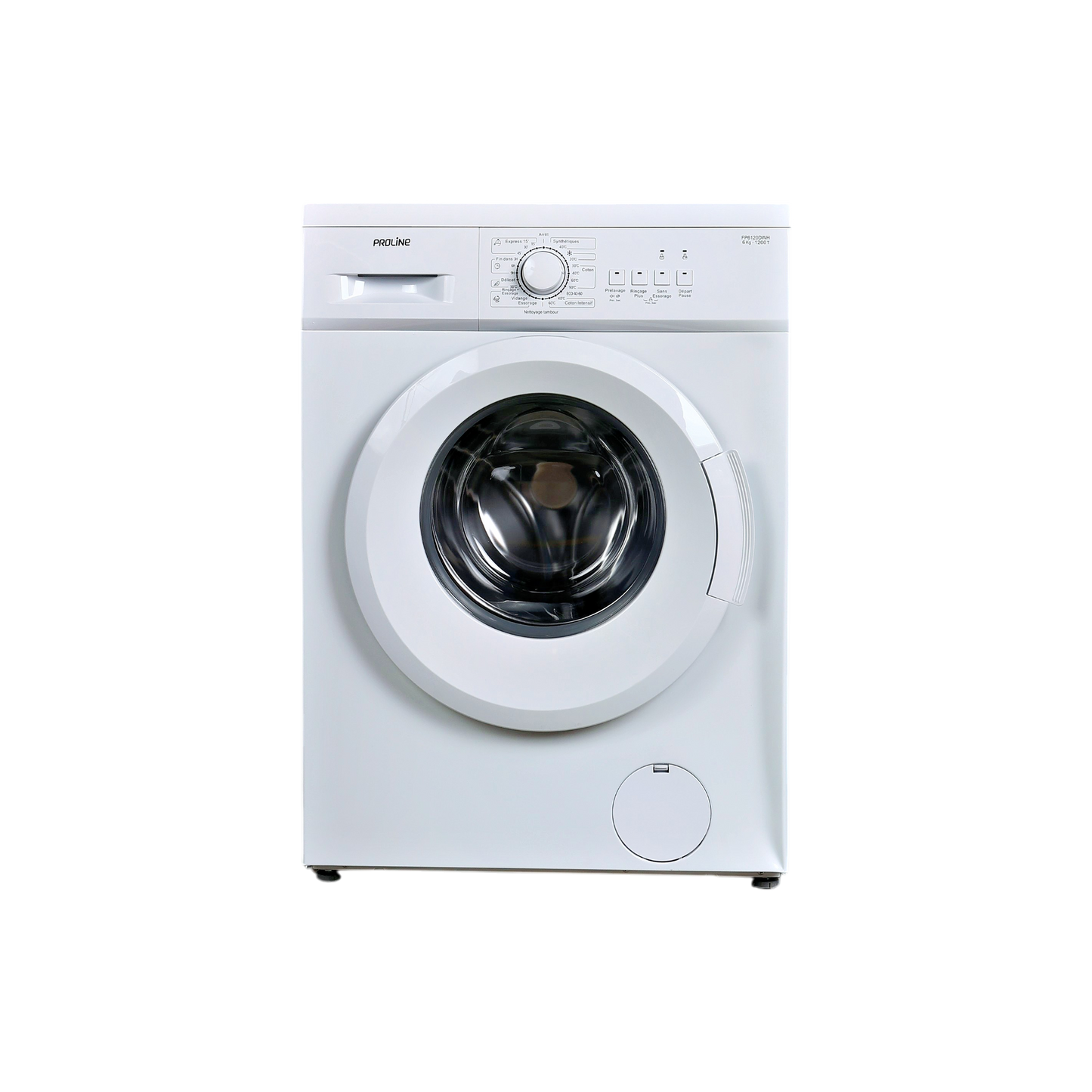 Lave-Linge Hublot 6 kg Reconditionné PROLINE FP6120DWH : vue de face