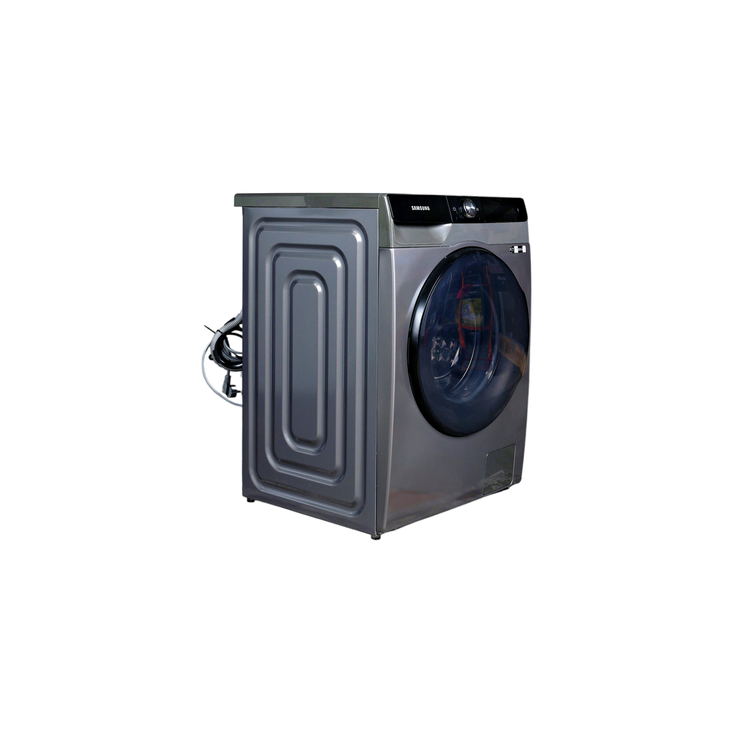 Lave-Linge Hublot 9 kg Reconditionné SAMSUNG WW90T734DBX : vue du côté gauche