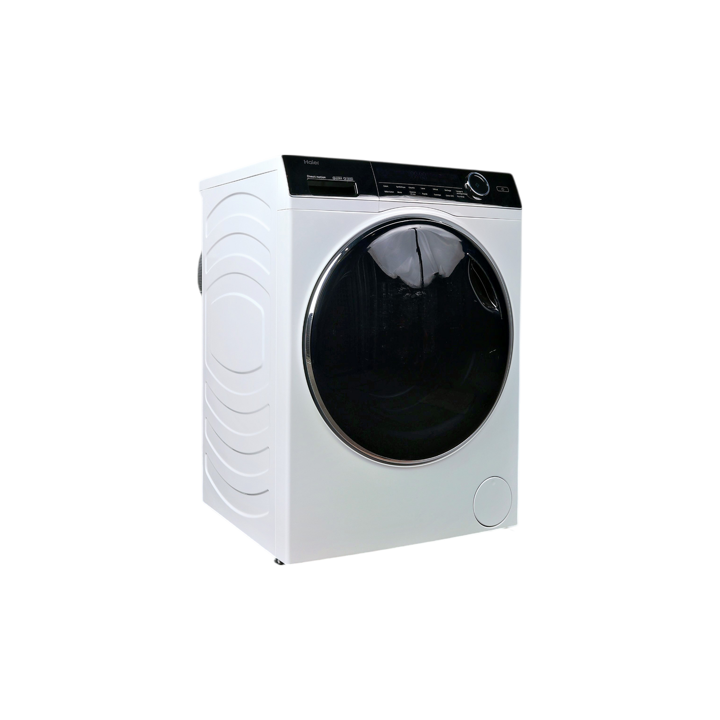 Lave-Linge Sechant 10 kg Reconditionné HAIER HWD100-B14979 : vue du côté droit