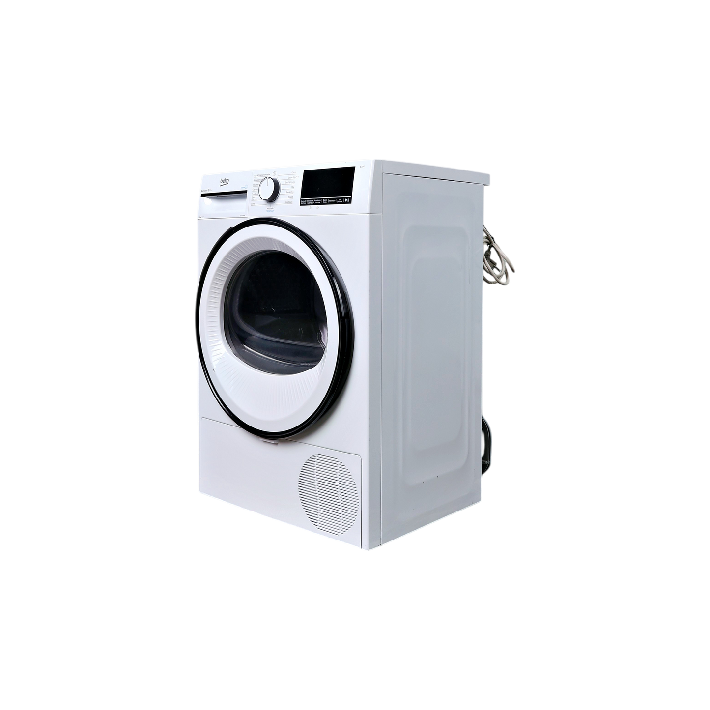 Seche-Linge Pompe À Chaleur 8 kg Reconditionné BEKO B3T4823WW : vue du côté gauche