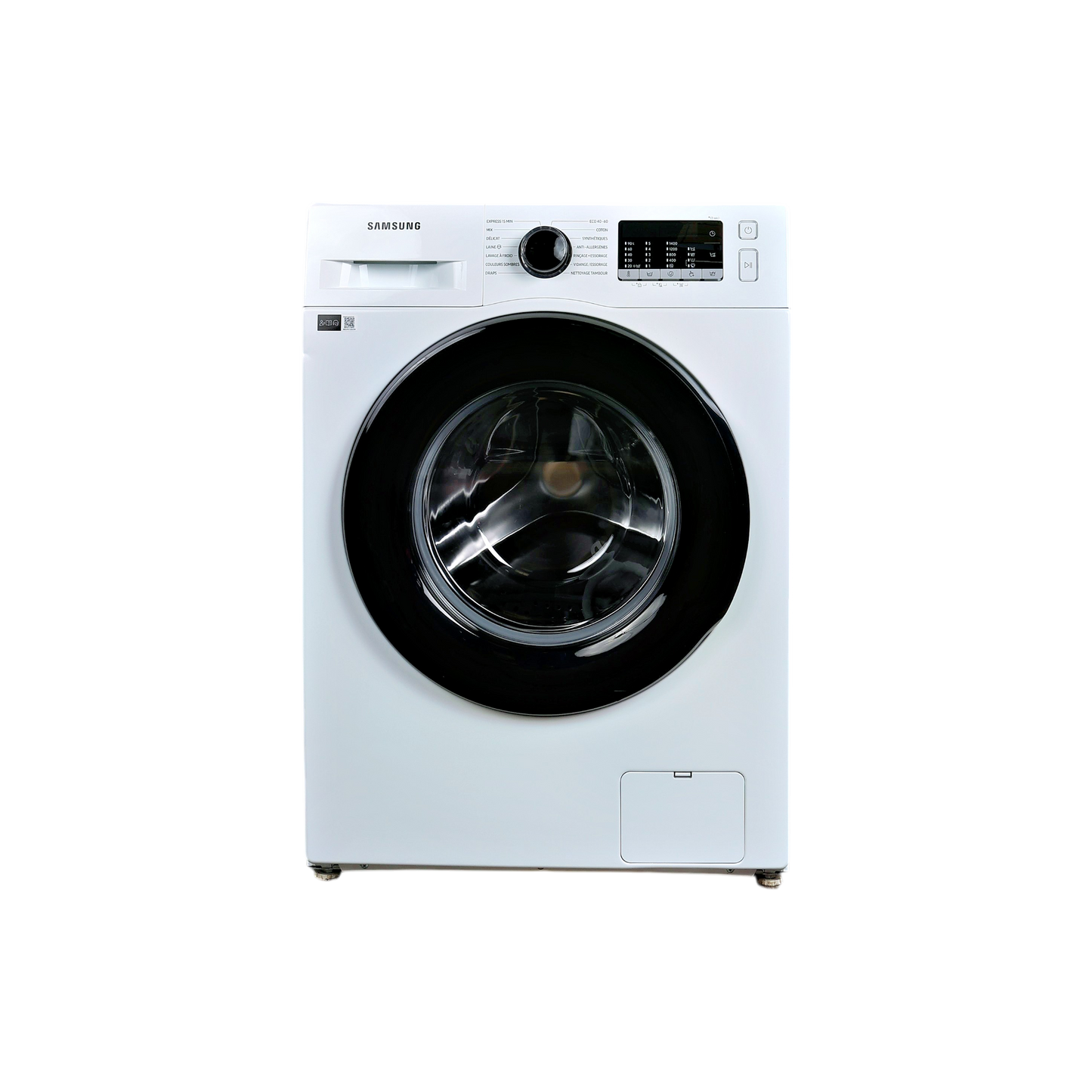 Lave-Linge Hublot 8 kg Reconditionné SAMSUNG WW80TA046AEA : vue de face
