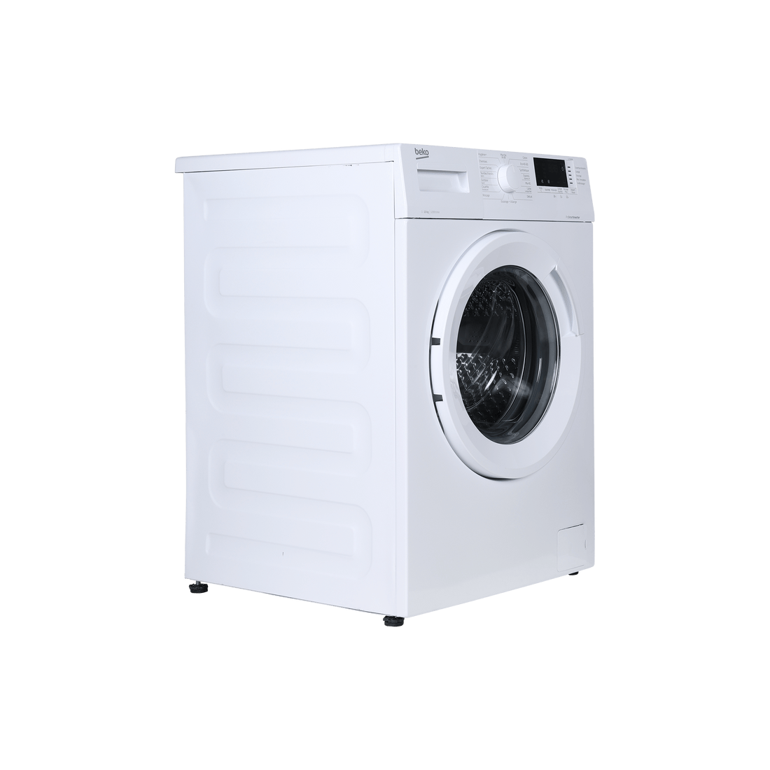 Lave-Linge Hublot 10 kg Reconditionné BEKO LLF10EDW1 : vue du côté gauche