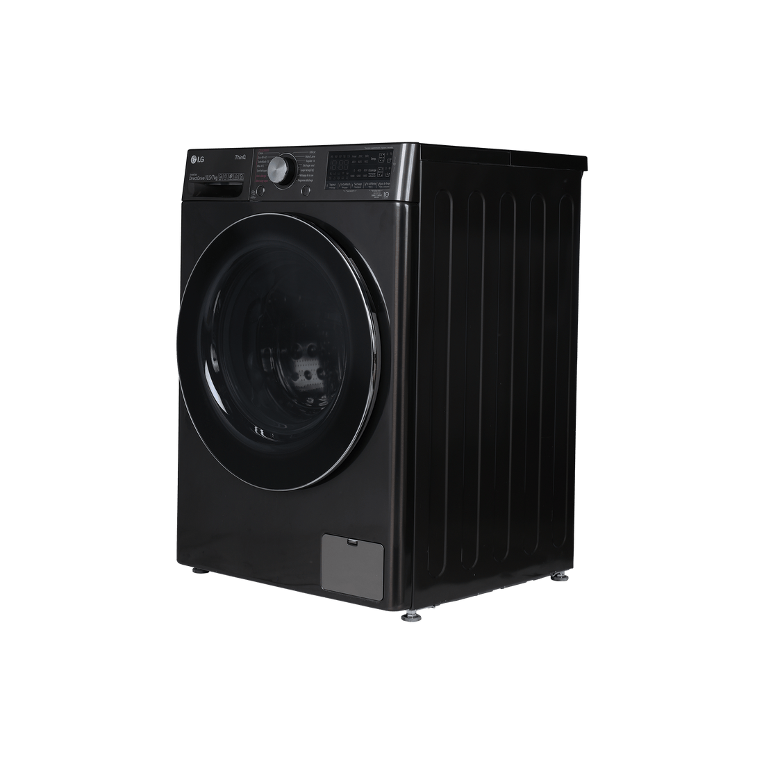 Lave-Linge Sechant 10.5 kg Reconditionné LG F174V72BSTA : vue du côté droit