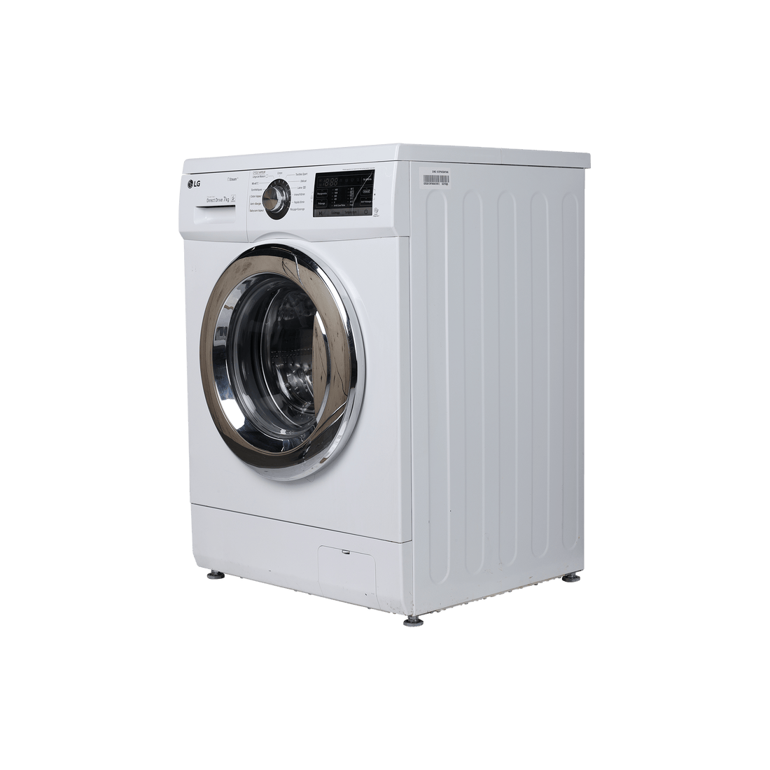 Lave-Linge Hublot 7 kg Reconditionné LG F74G62WHS : vue du côté droit
