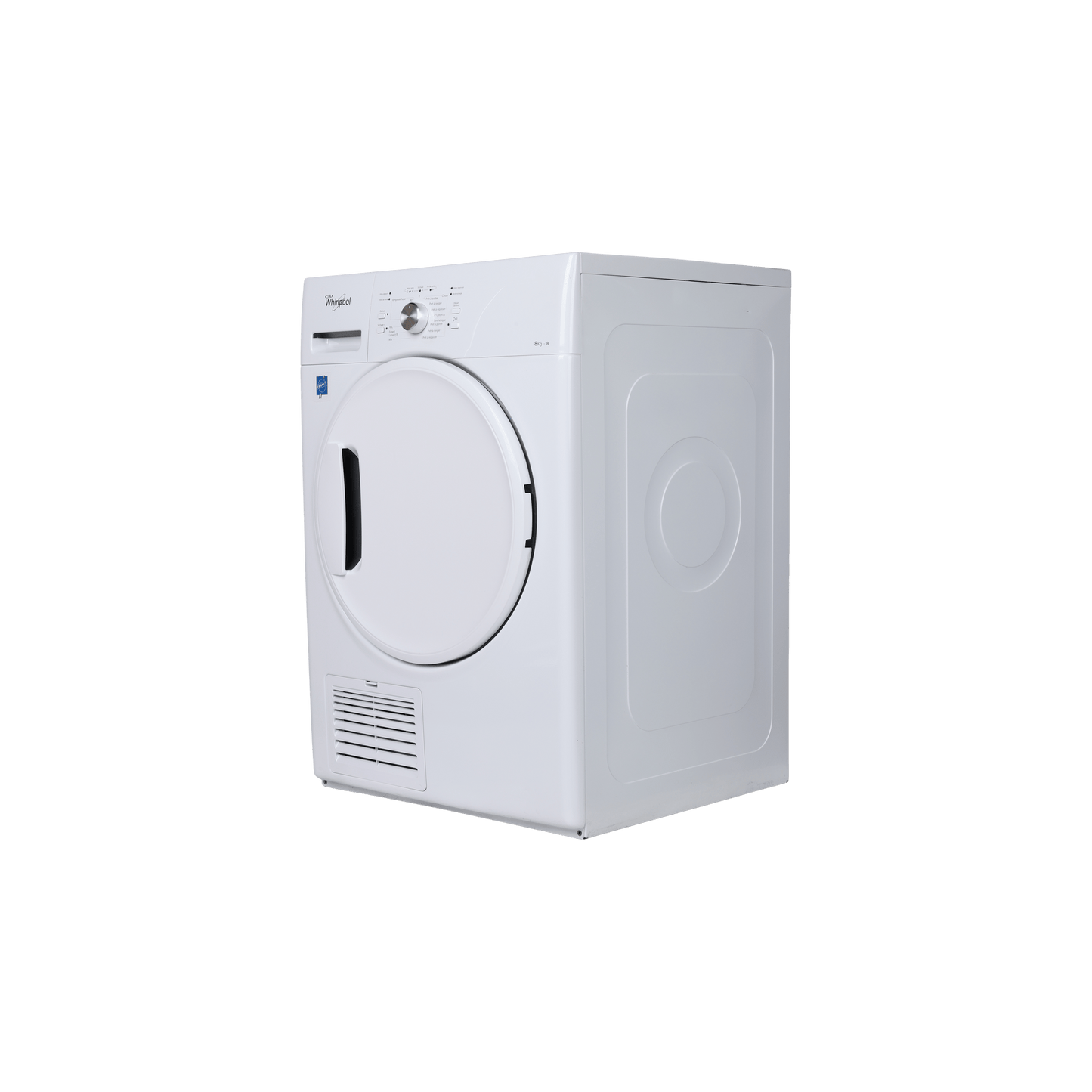 Seche-Linge Condensation 8 kg Reconditionné WHIRLPOOL DDLX 80114 : vue du côté droit