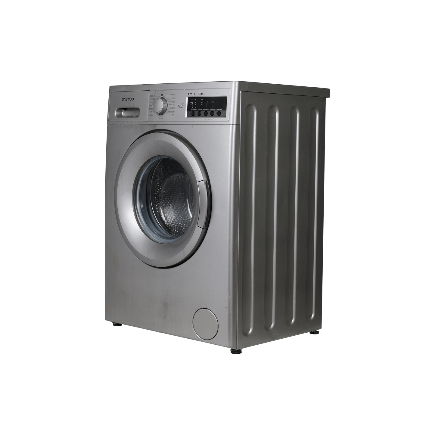 Lave-Linge Hublot 7 kg Reconditionné DAEWOO DWD-FV2227 : vue du côté droit