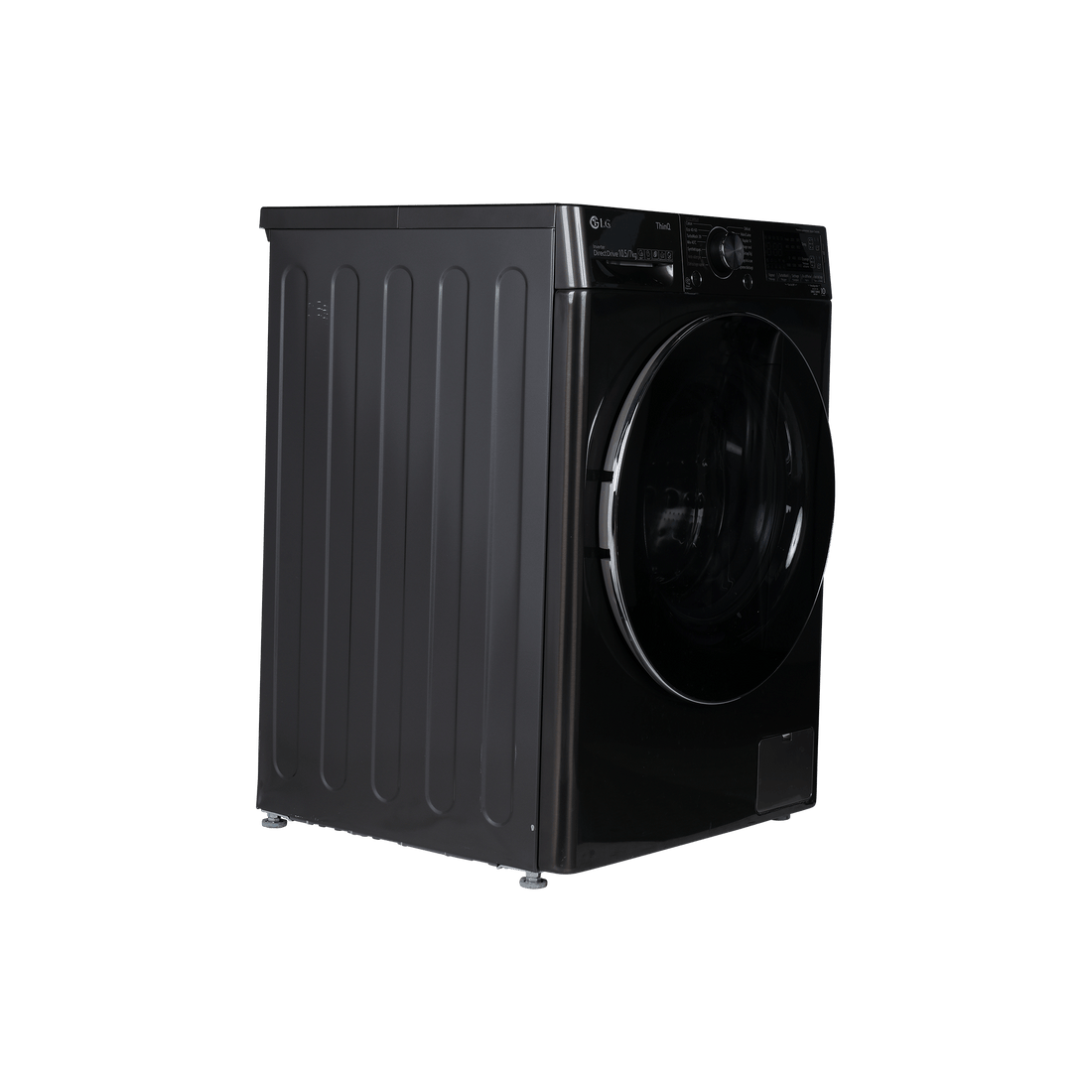 Lave-Linge Sechant 10.5 kg Reconditionné LG F174V72BSTA : vue du côté gauche