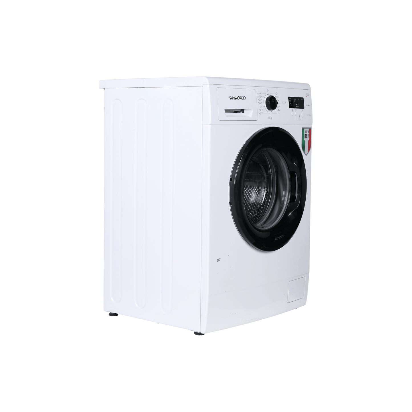 Lave-Linge Hublot 7 kg Reconditionné SAN GIORGIO ED-G712 : vue du côté gauche