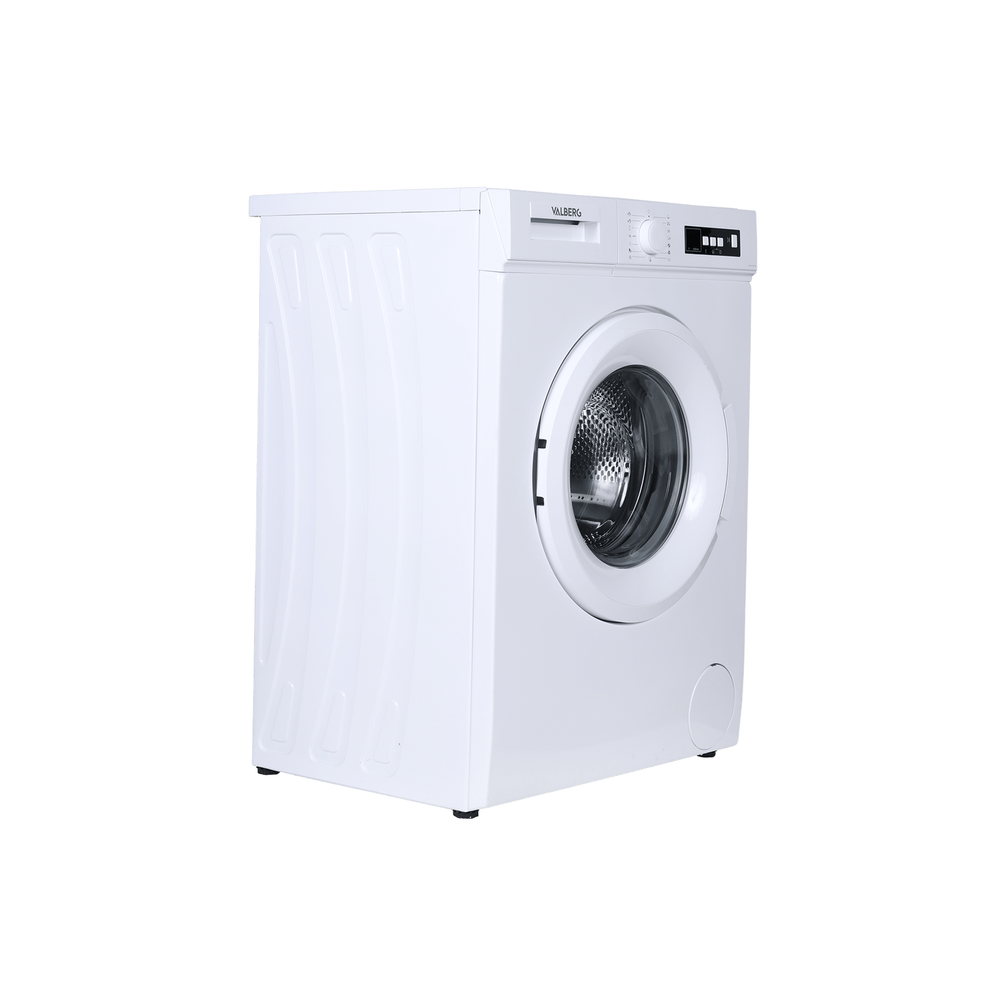 Lave-Linge Hublot 6 kg Reconditionné VALBERG WF-612-A-W701T : vue du côté gauche