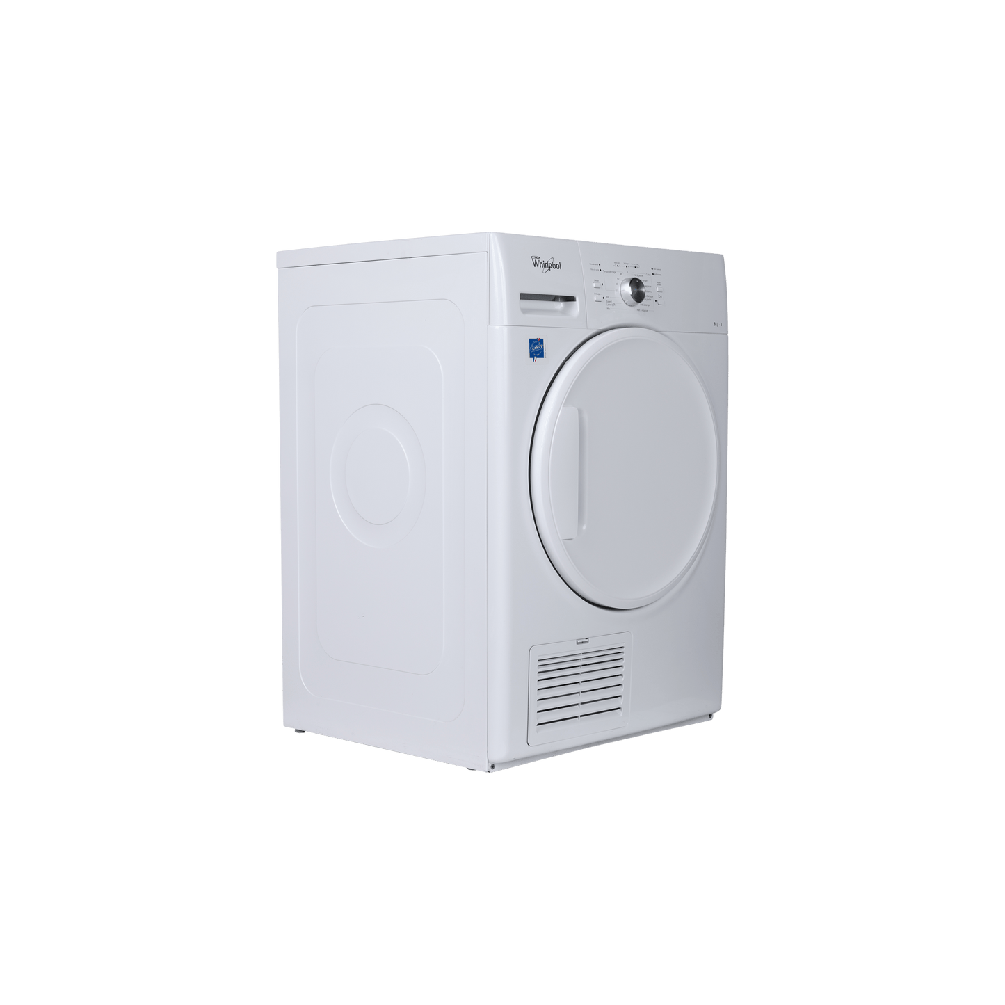 Seche-Linge Condensation 8 kg Reconditionné WHIRLPOOL DDLX 80114 : vue du côté gauche