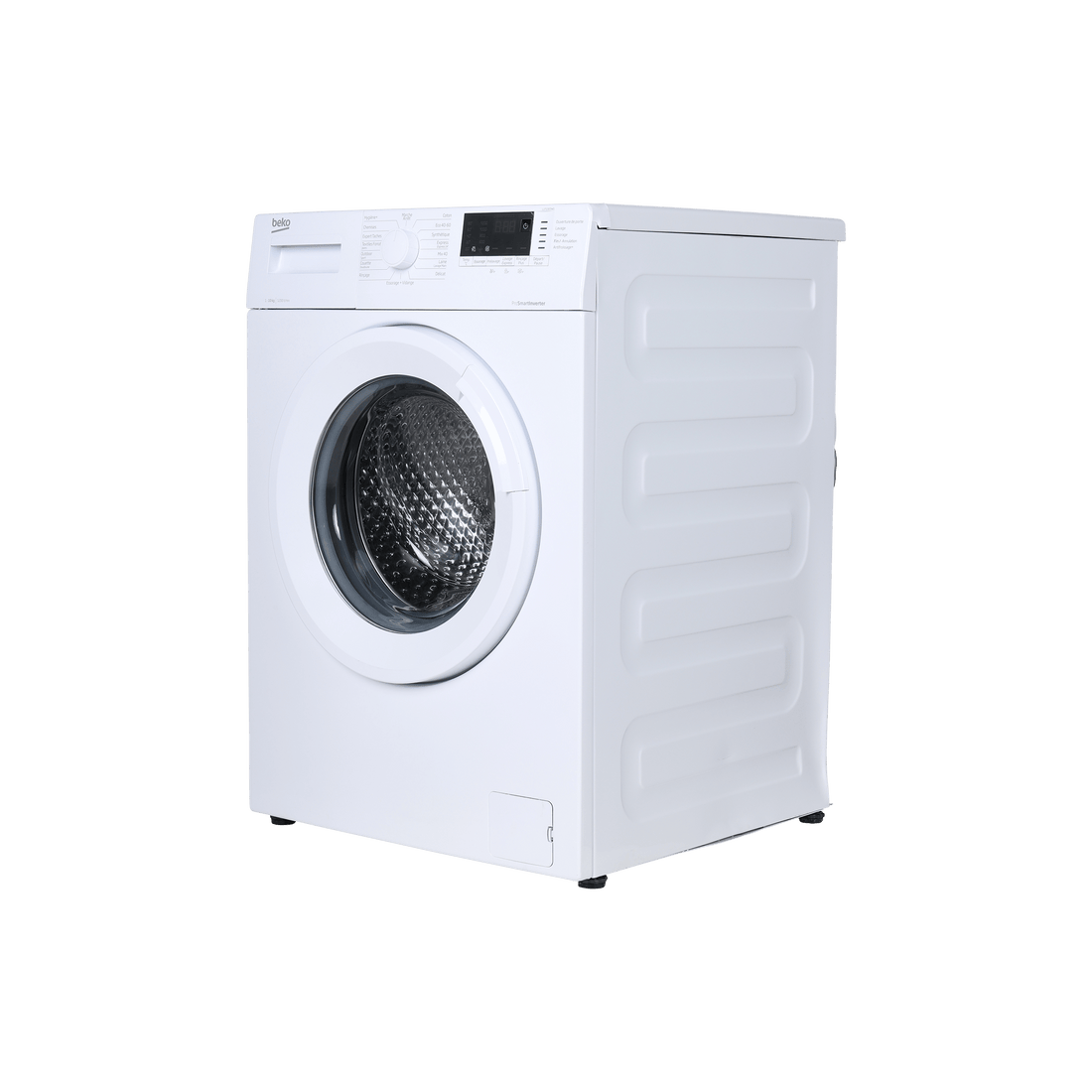 Lave-Linge Hublot 10 kg Reconditionné BEKO LLF10EDW1 : vue du côté droit