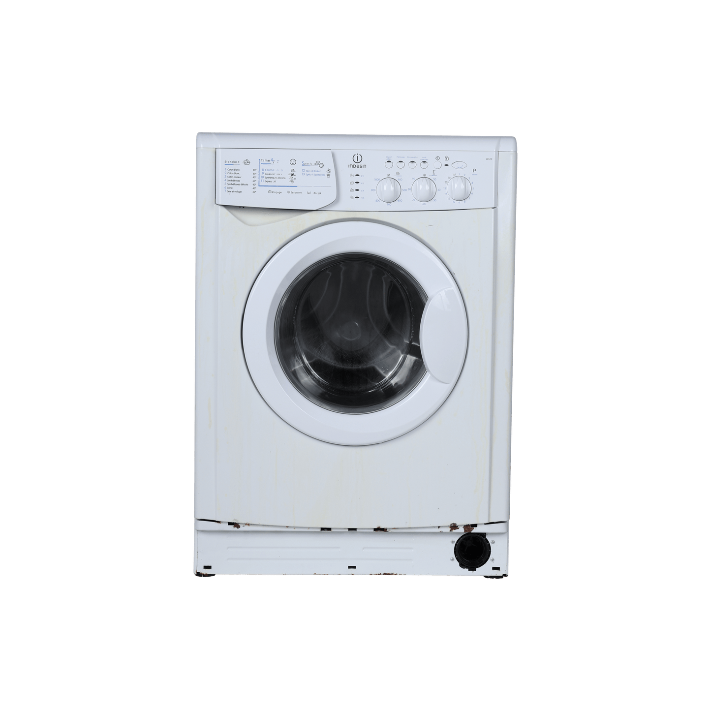 Lave-Linge Hublot 7 kg Reconditionné INDESIT WIL10FR : vue de face