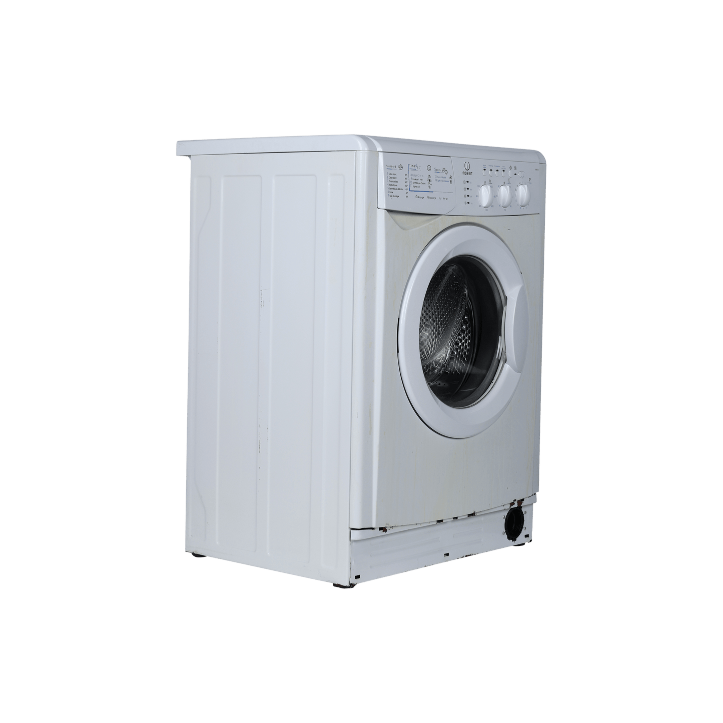 Lave-Linge Hublot 7 kg Reconditionné INDESIT WIL10FR : vue du côté gauche