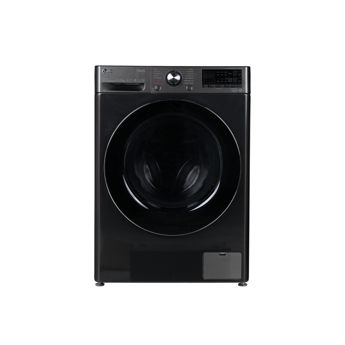 Lave-Linge Sechant 10.5 kg Reconditionné LG F174V72BSTA : vue de face