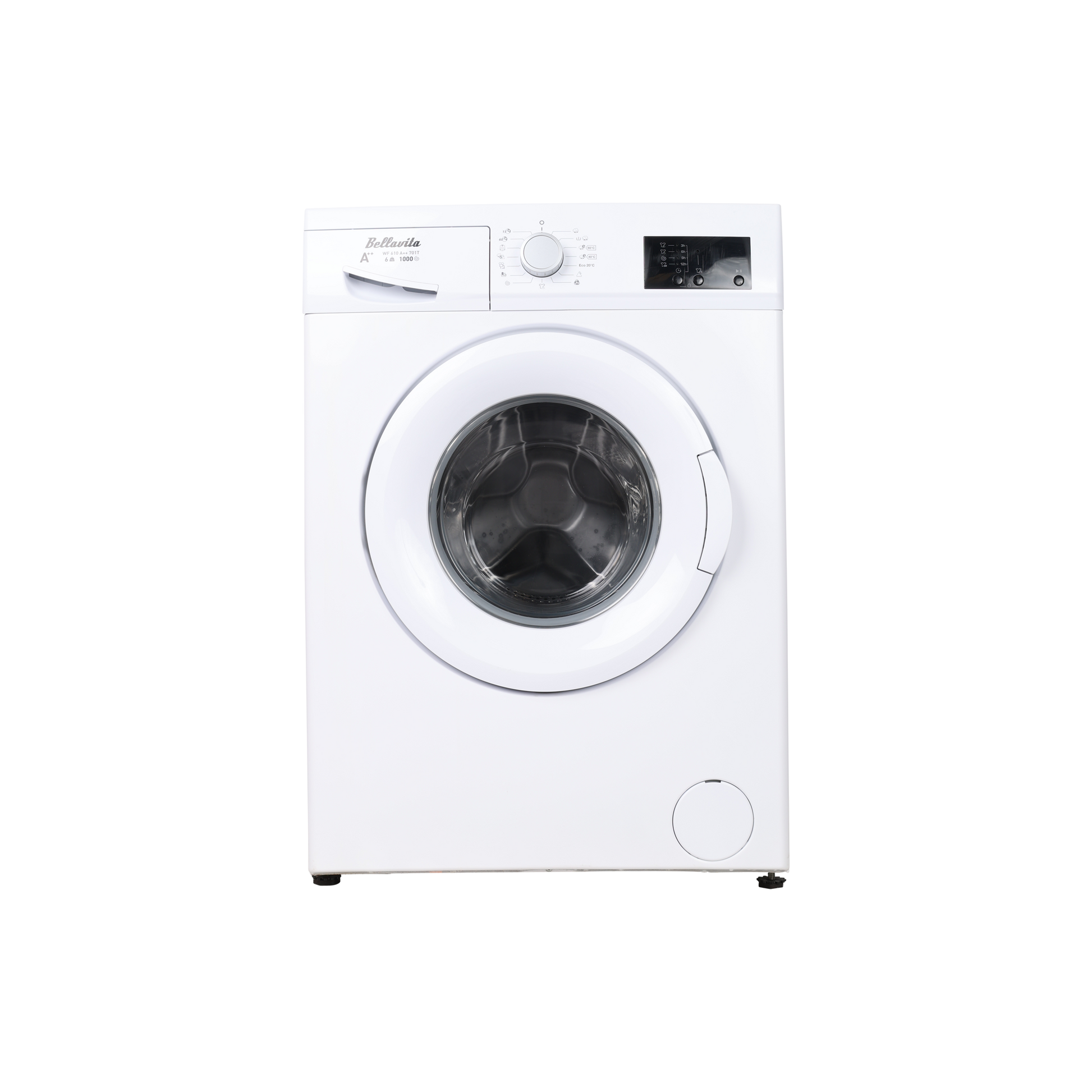 Lave-Linge Hublot 6 kg Reconditionné BELLAVITA WF 610 A++ W701T : vue de face