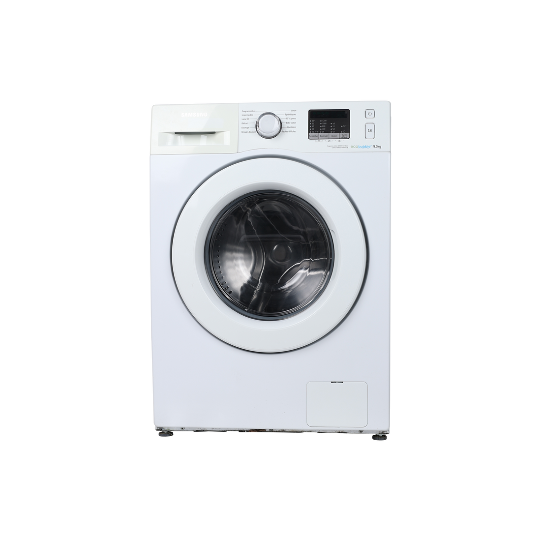 Lave-Linge Hublot 9 kg Reconditionné SAMSUNG WF90F5E0W2W : vue de face