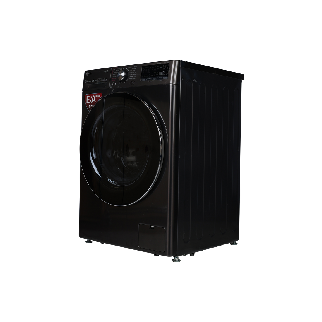 Lave-Linge Sechant 10.5 kg Reconditionné LG F174V72BSTA : vue du côté droit