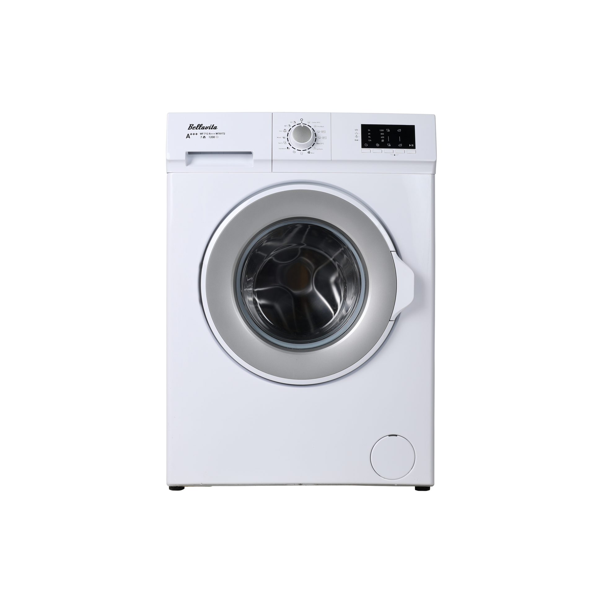 Lave-Linge Hublot 7 kg Reconditionné BELLAVITA WF 712 A+++ W701T2 : vue de face