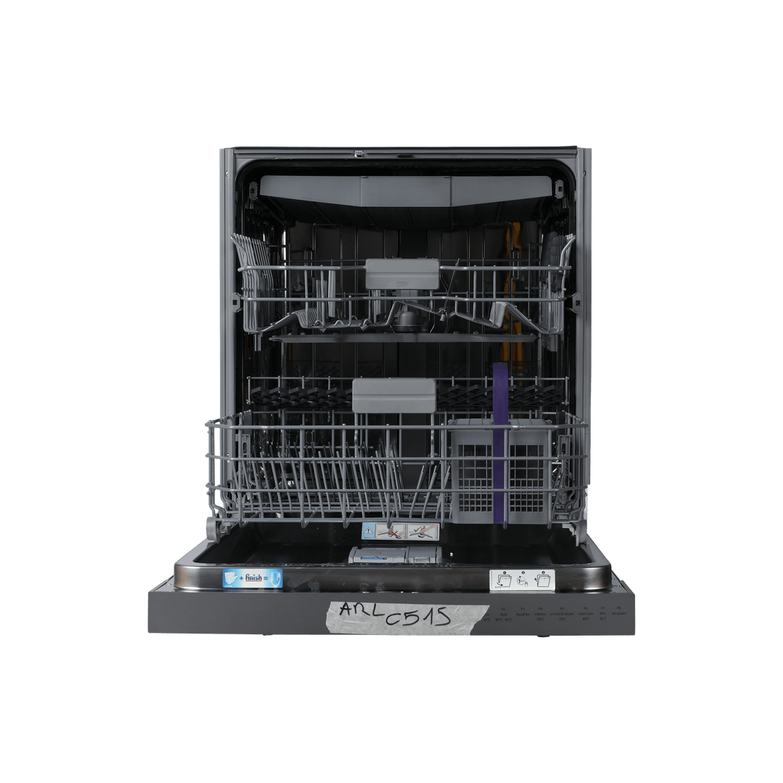 Lave-Vaisselle Encastrable 16 Cvts Reconditionné BEKO DSN28640X : vue de l'intérieur