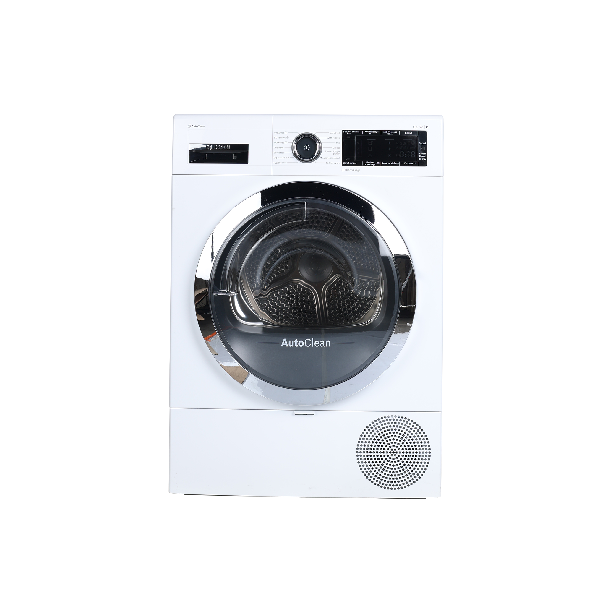 Bosch - sèche-linge pompe à chaleur à condenseur 60cm 9kg wtx87k90fr -  série 8 BOS4242005369850 - Conforama