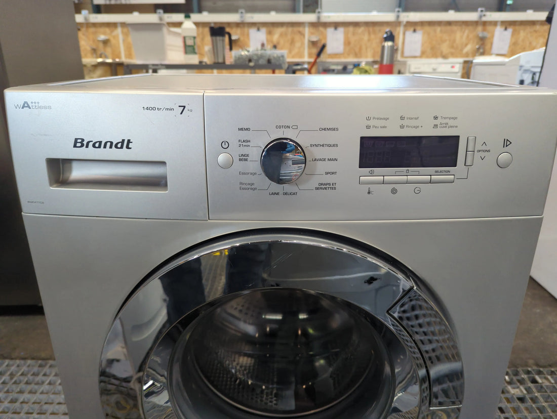 Lave-Linge Hublot 7 kg Reconditionné BRANDT BWF47TCS