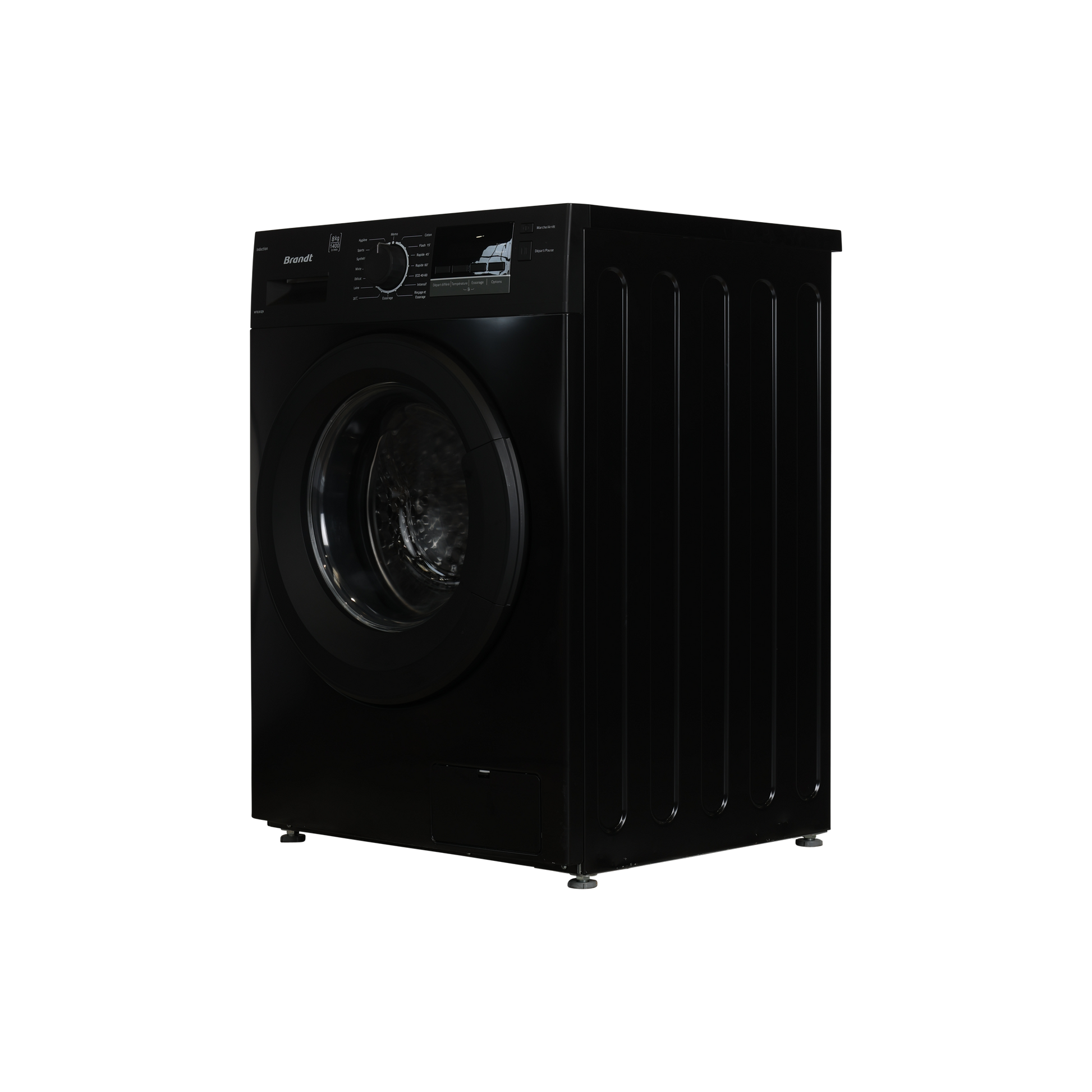 Lave-Linge Hublot 8 kg Reconditionné BRANDT WFB283QN : vue du côté droit