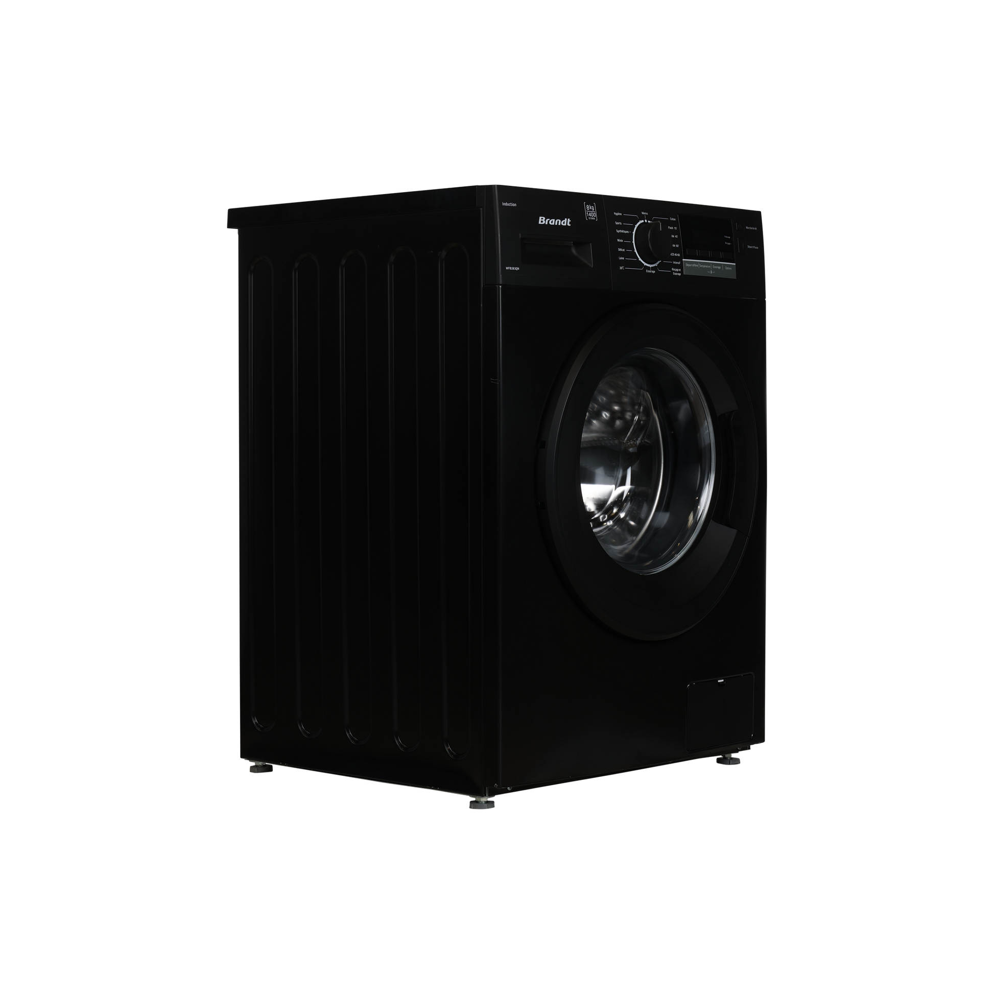 Lave-Linge Hublot 8 kg Reconditionné BRANDT WFB283QN : vue du côté gauche