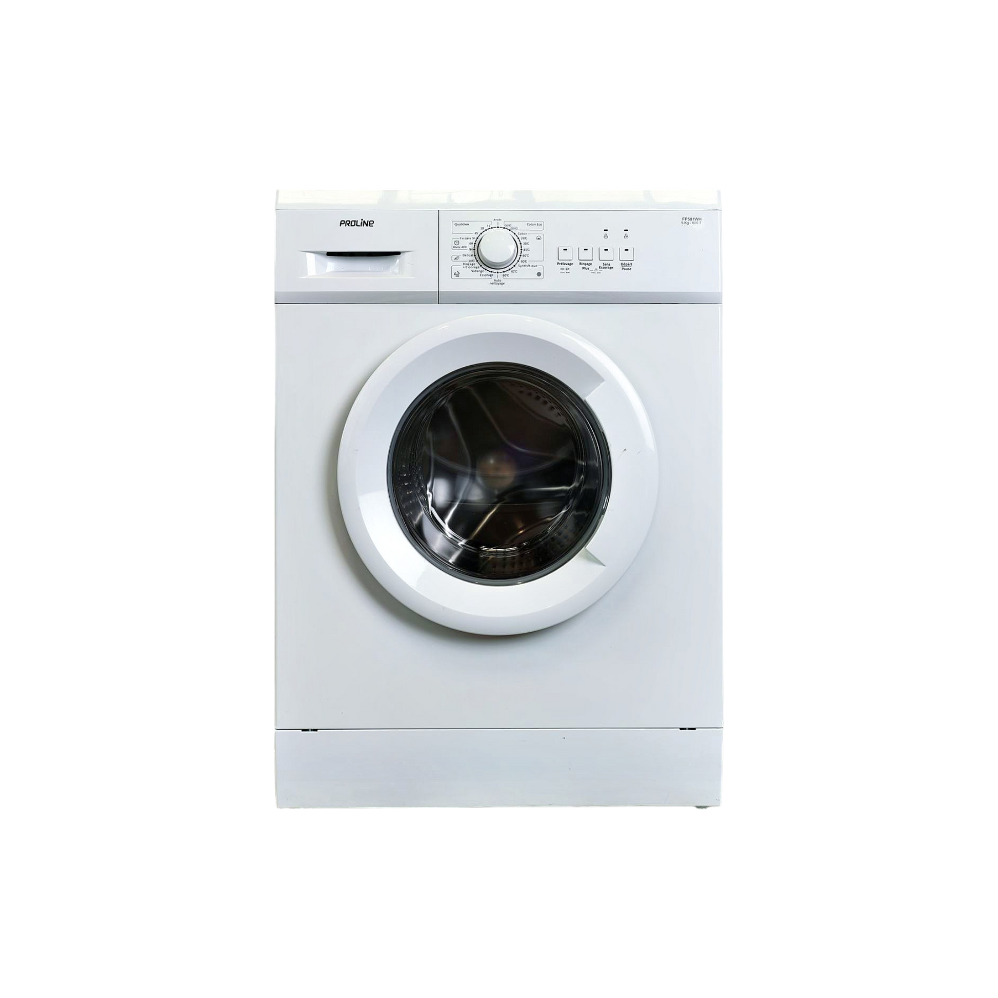 Lave-Linge Hublot 5 kg Reconditionné PROLINE FP582WH : vue de face