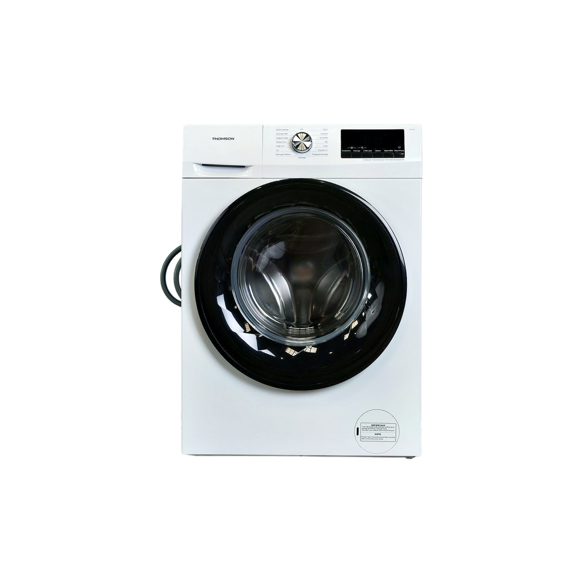Lave-Linge Hublot 7 kg Reconditionné THOMSON TW147A : vue de face