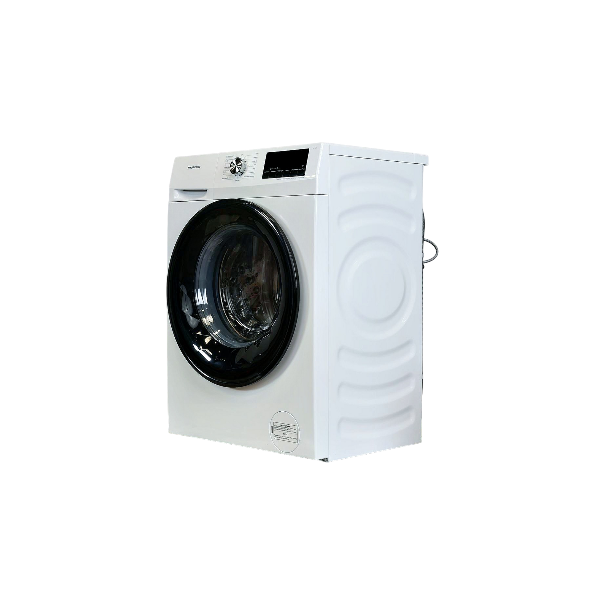Lave-Linge Hublot 7 kg Reconditionné THOMSON TW147A : vue du côté gauche