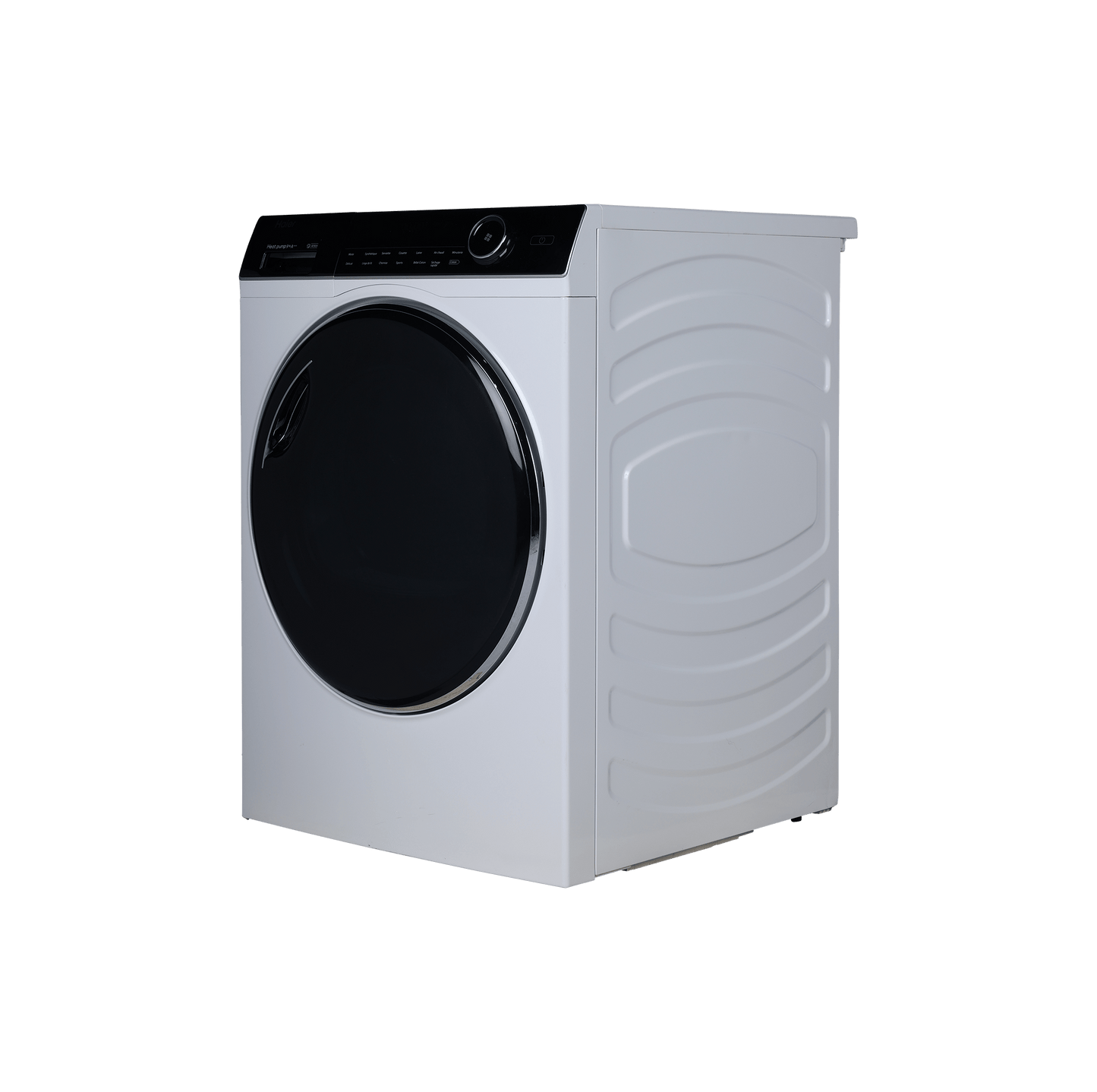 Seche-Linge Pompe À Chaleur 9 kg Reconditionné HAIER HD90-A3979 : vue du côté gauche