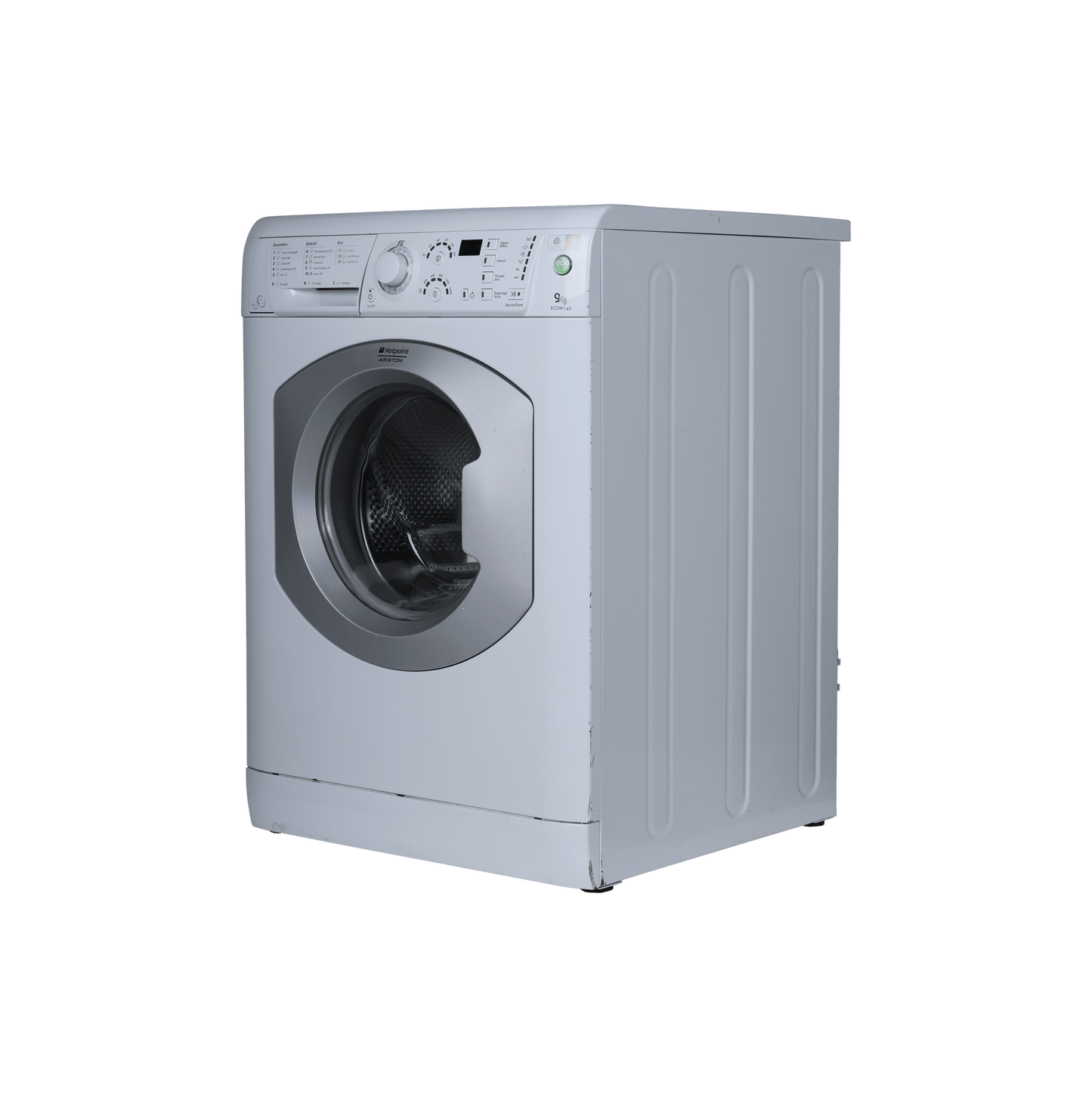 Lave-Linge Hublot 9 kg Reconditionné ARISTON ECO9F-149-FRS : vue du côté droit