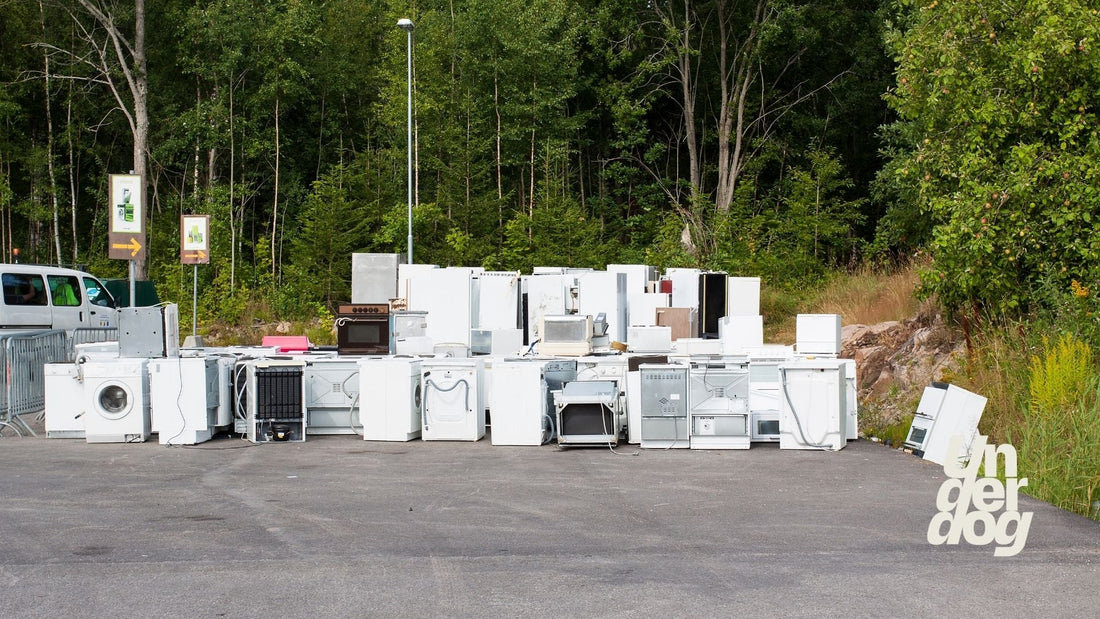 Électroménager à la déchetterie : qu'est ce qui s'y passe ?