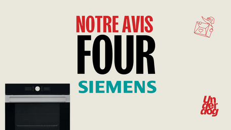 Logo de la marque de four Siemens.