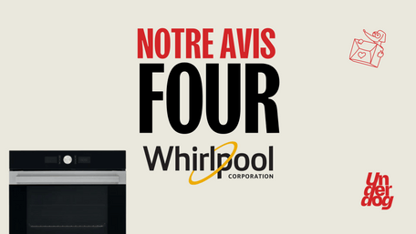 Logo de la marque de four Whirlpool.