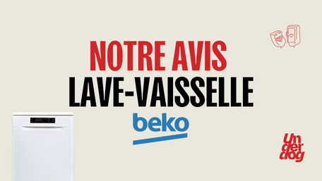 Logo de la marque de lave-vaisselle Beko.